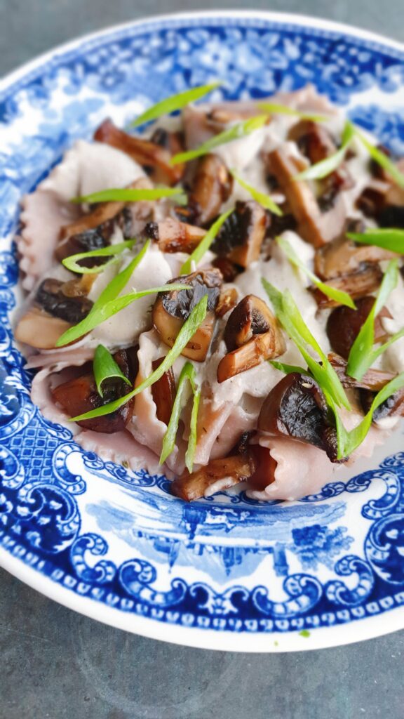 vegan chestnut pasta recipe