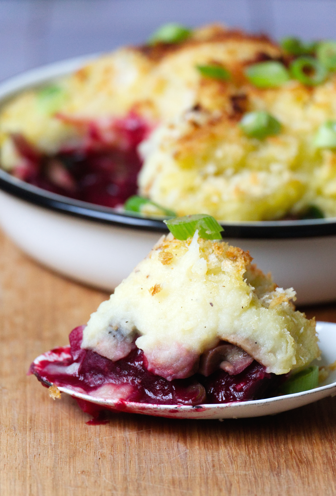vegetarian beet casserole